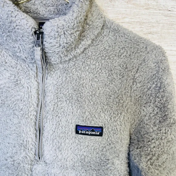 Patagonia Los Gatos 1/4 zip fleece jacket salt gray. EUC SZ small - Picture 4 of 7